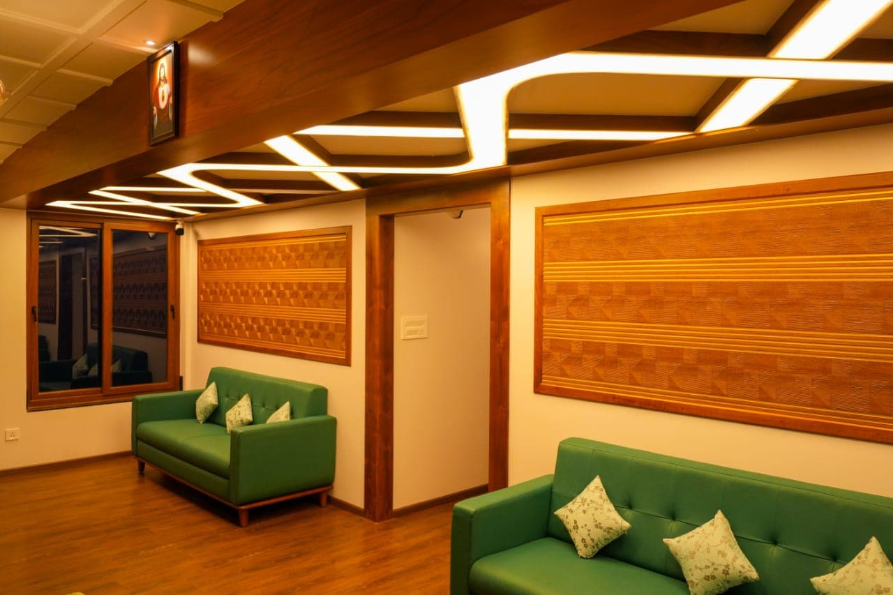 Sharing houseboat open deck
